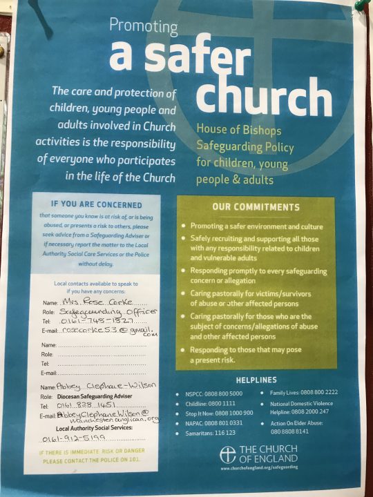 St Clements Urmston » Safeguarding
